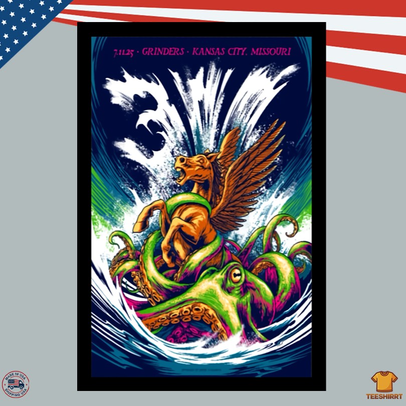 311 Band At Grinders KC In Kansas City MO On Jul 11 2025 Poster