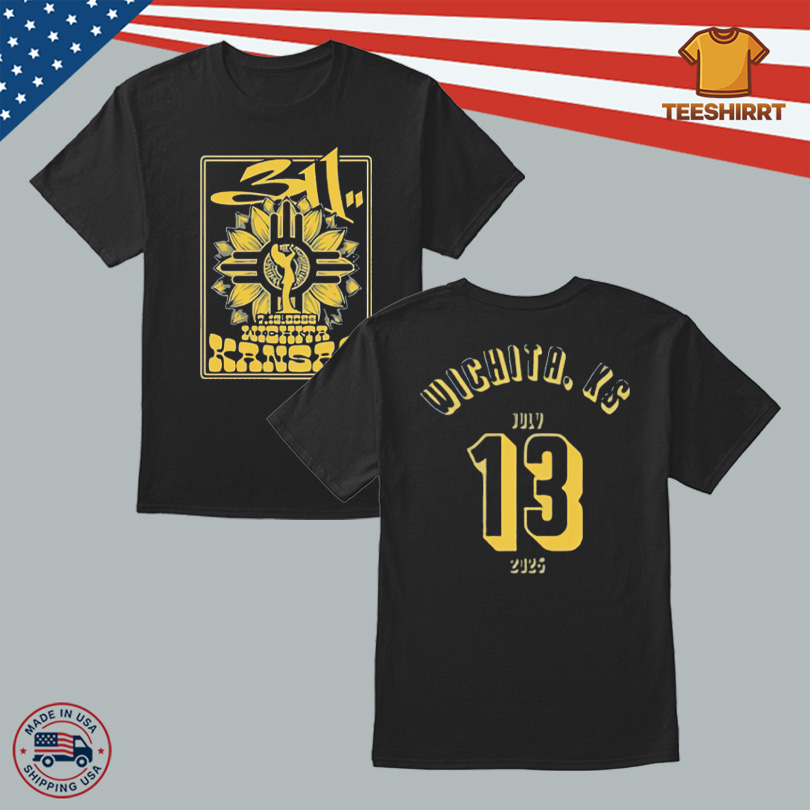 311 Band Merch Wichita KS July 13 2025 Shirt