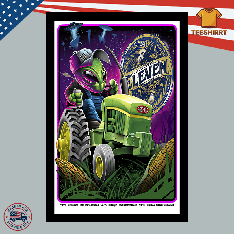 311 Tour Poster July 3 2025 In Milwaukee WI