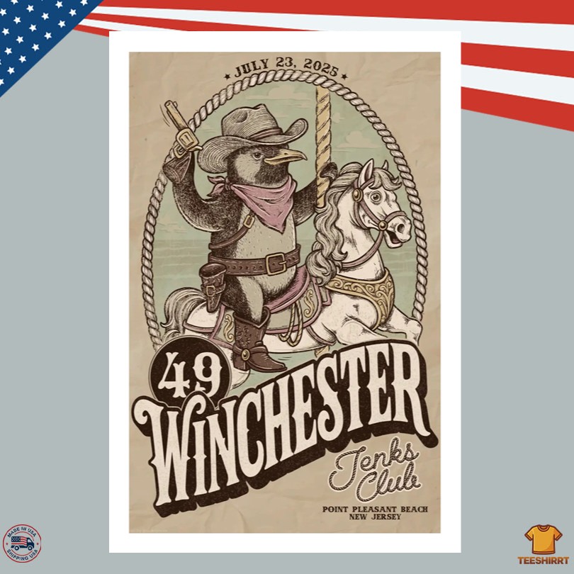 49 Winchester July 23 2025 Jenks Club Point Pleasant Beach, NJ Poster