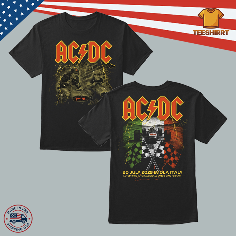 ACDC 07.20.2025 Tour Tee Autodromo Internazionale
