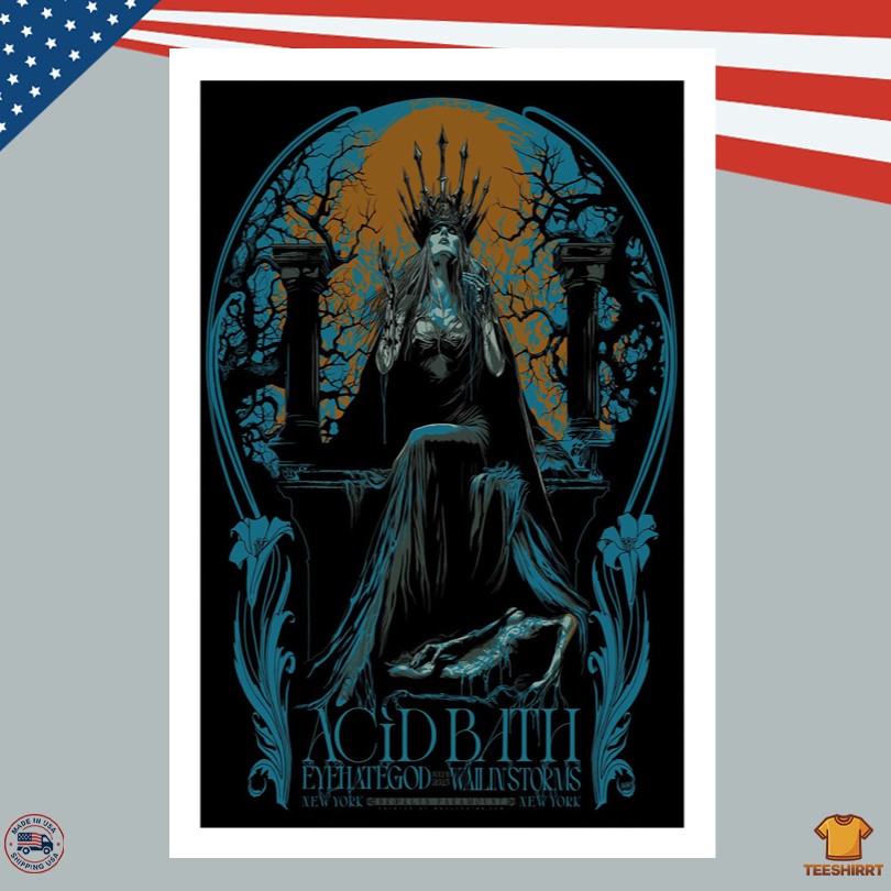 Acid Bath 07.11.2025 Live At Brooklyn Paramount Poster