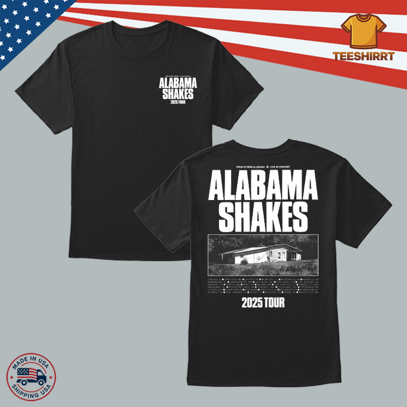 Alabama Shakes 2025 Tour From Athens Alabama Tee