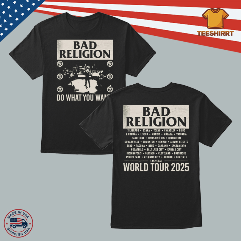 Bad Religion Store Do What You Want Crop Tee