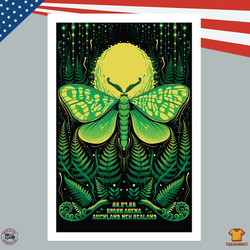 Billy Strings Merch Auckland New Zealand July 22 2025 Poster