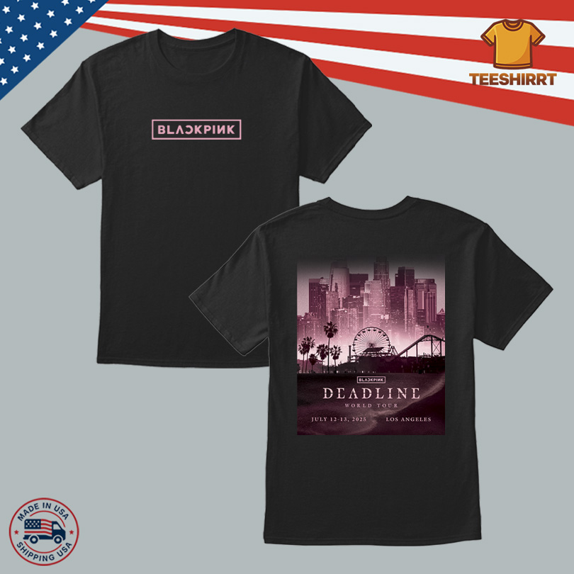 Black Pink Exclusive City Los Angeles Shirt