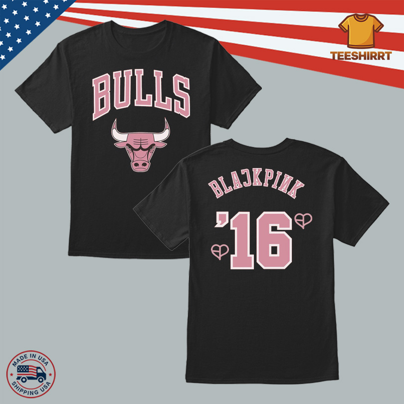Black Pink In Your Area League Bulls Jerseys Tee