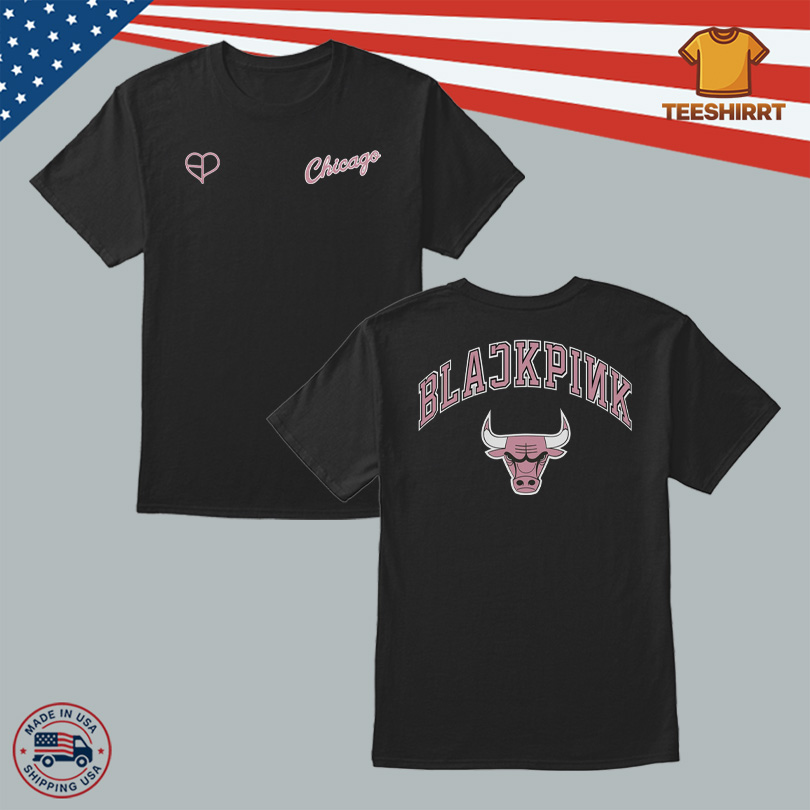 Black Pink In Your Area League Bulls Tee