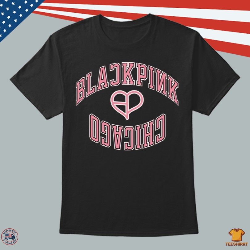 Black Pink Merch Bulls Tee