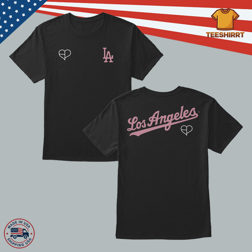 Black Pink Merch Dodgers Tee