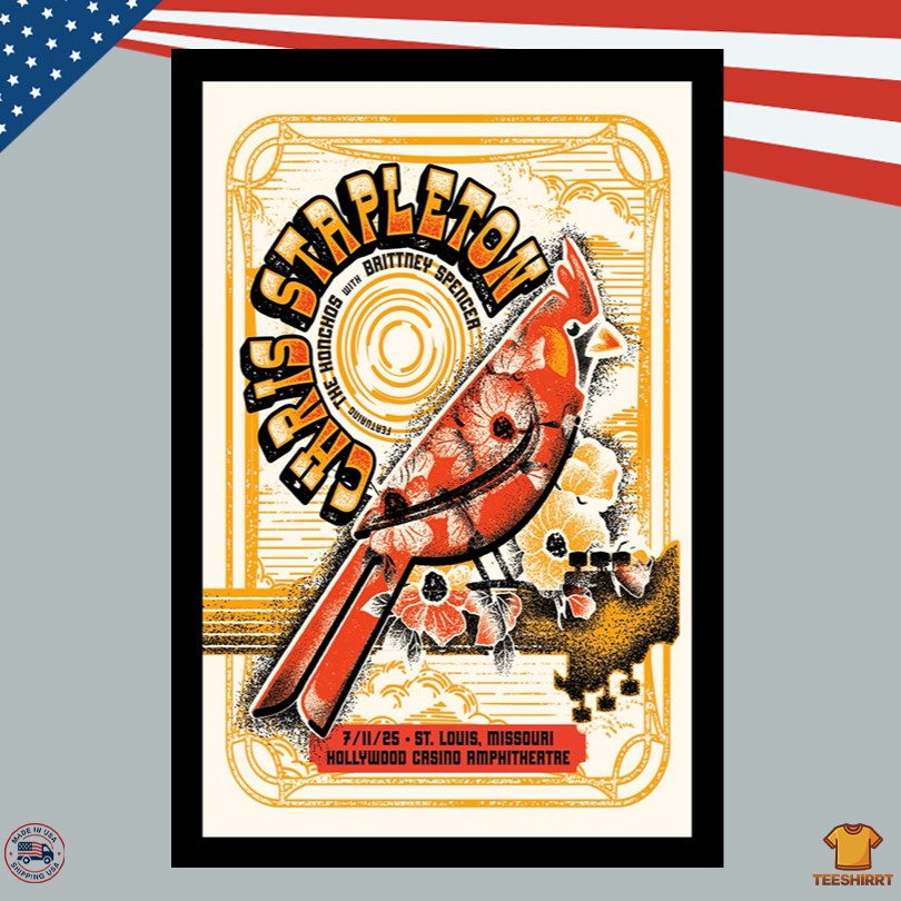 Chris Stapleton 07.11.2025 Live At Hollywood Casino Amphitheater Poster