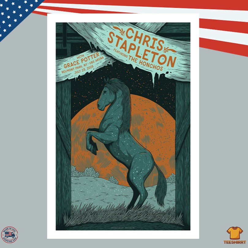 Chris Stapleton 07.23.2025 Live At UBS Arena Poster