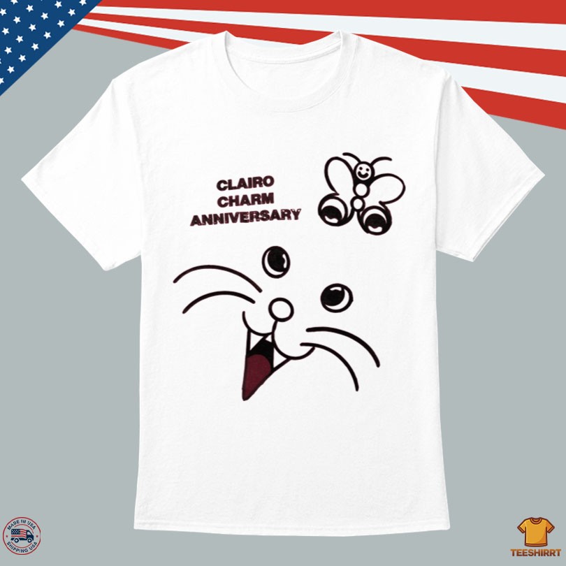 Clairo Charm Merch Charm Butterfly T-Shirt