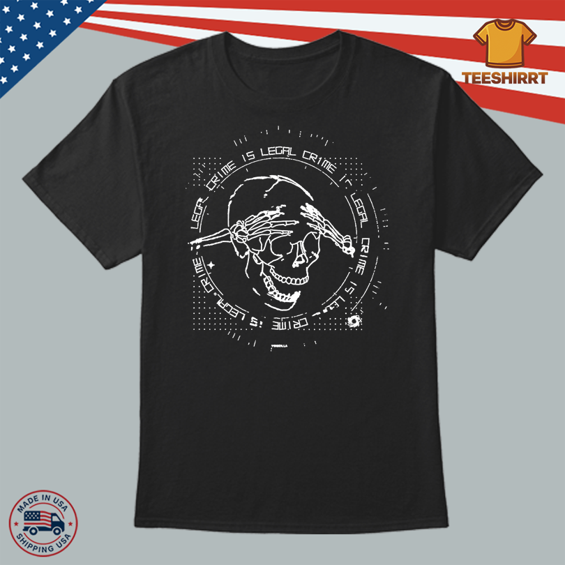 Coffeezilla Clothing Crime is Legal Tee