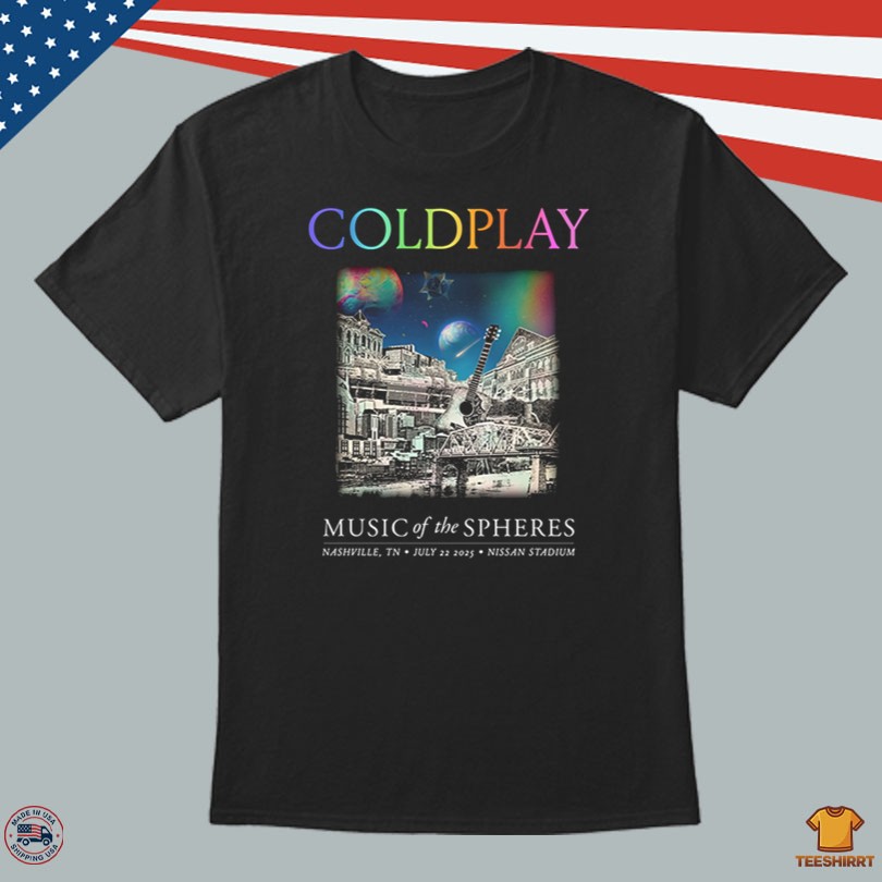 Coldplay 07.22.2025 Live At Nissan Stadium Tee