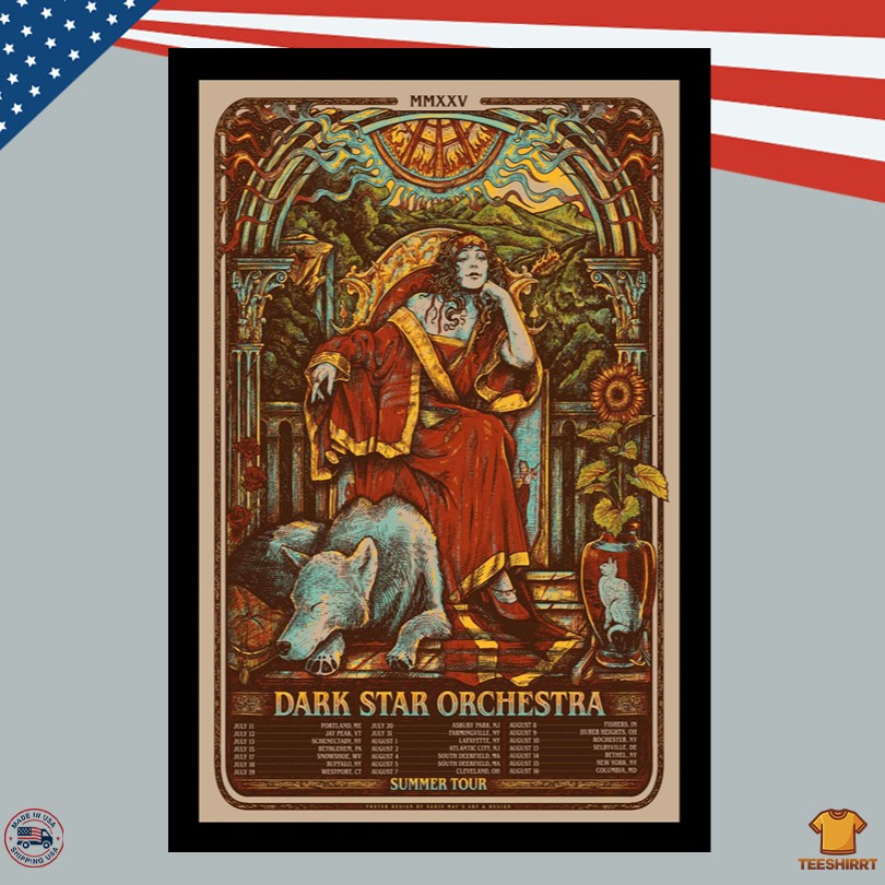 Dark Star Orchestra 2025 Festival Poster Decor