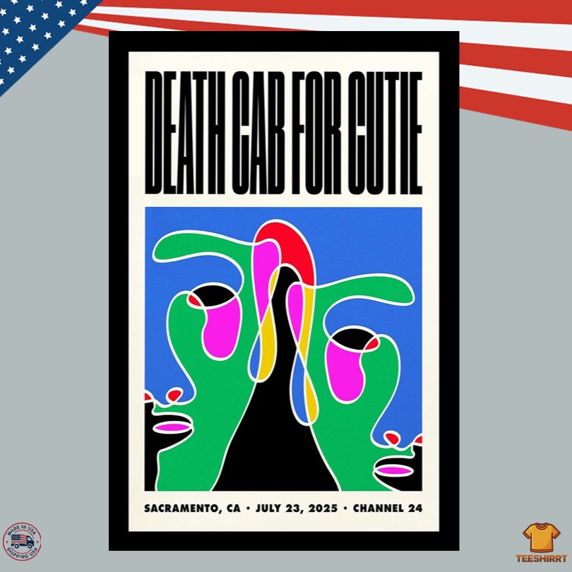 Death Cab For Cutie July 23 2025 At Channel 24 Show Poster