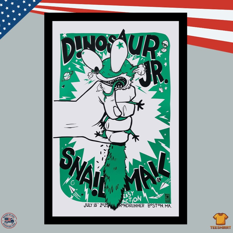 Dinosaur Jr. At Roadrunner In Boston MA On Jul 18 2025 Poster