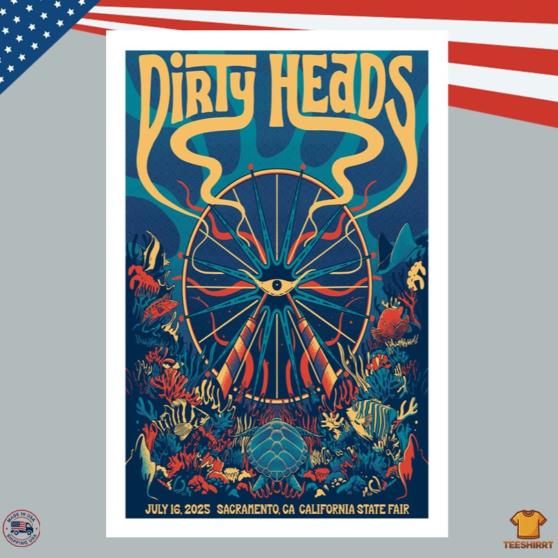 Dirty Heads At California State Fair In Sacramento, CA On Jul 16, 2025 Poster