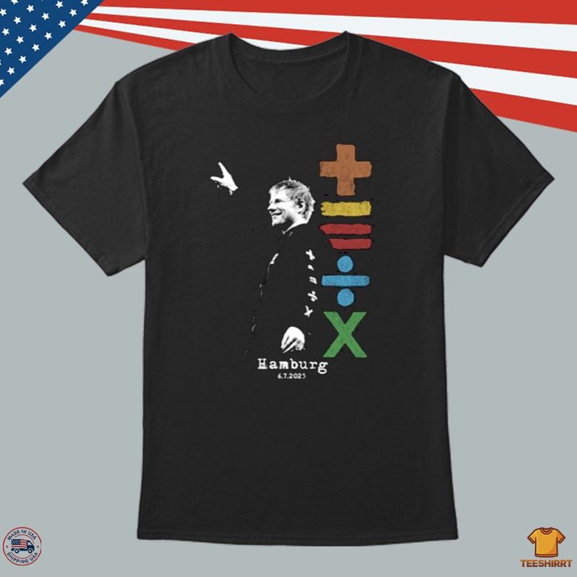 Ed Sheeran Merch Mathematics City Exclusive Tee