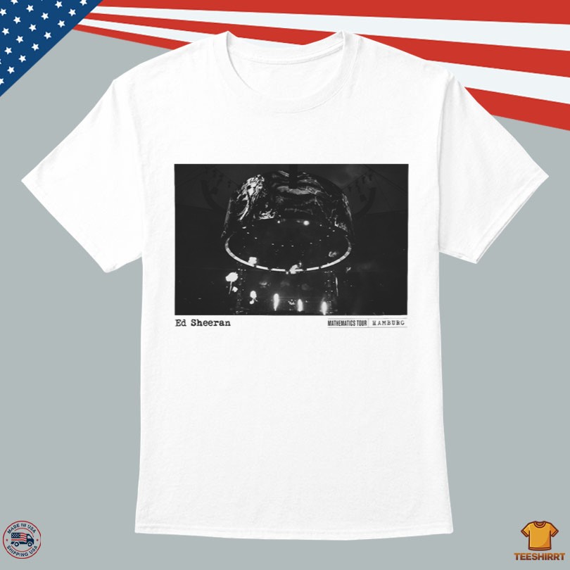 Ed Sheeran Store Live In Concert Photo Tee
