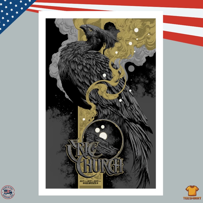 Eric Church Morrison CO Live Music Poster 07.16.2025