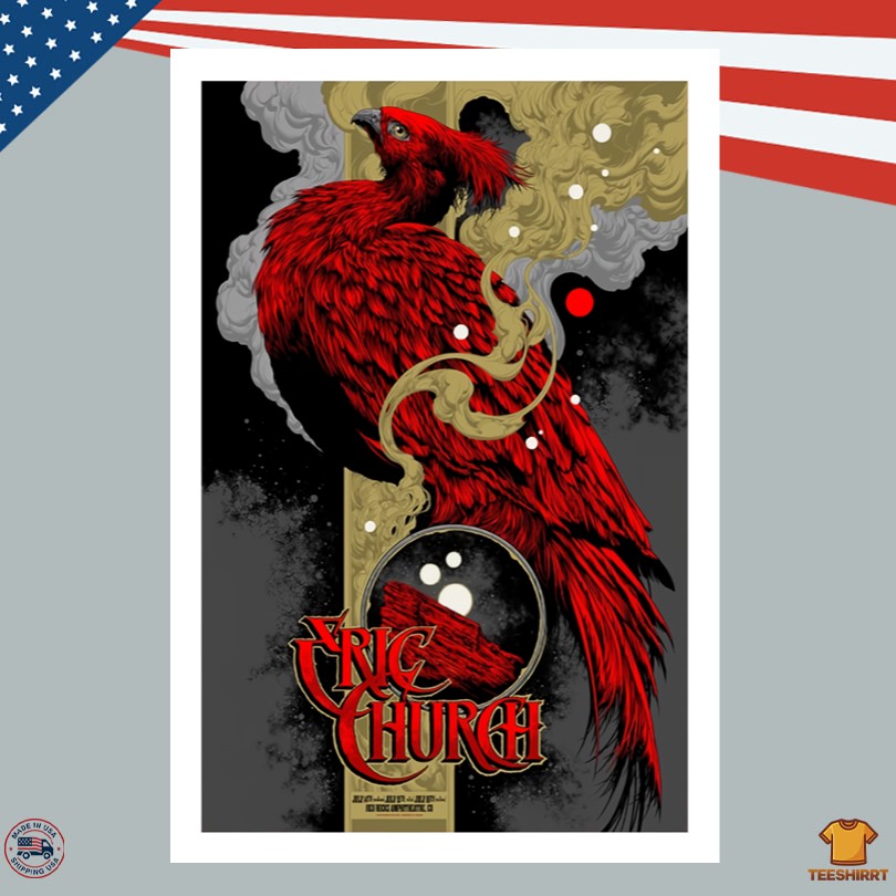 Eric Church Tour Poster July 14 2025 In Morrison CO