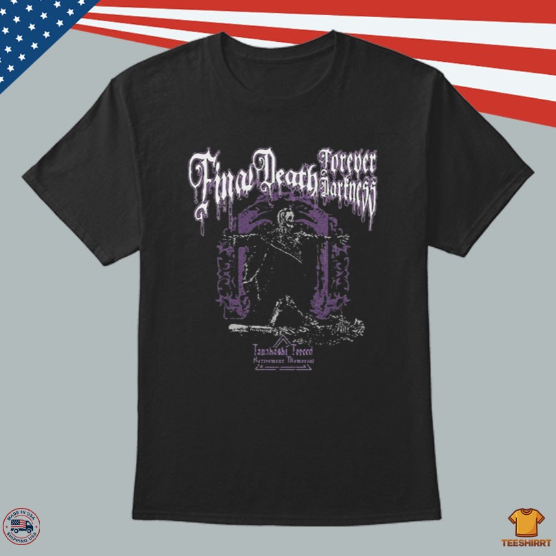 Evil Tanahashi Hiroshi Retirement Commemoration Merch Tee