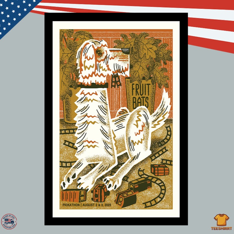 Fruit Bats In Happy Valley OR On Aug 2-3 2025 Tour Poster