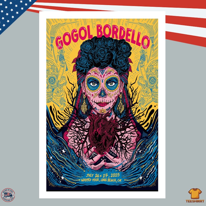 Gogol Bordello At Shoreline Waterfront In Long Beach, CA On Jul 26-27, 2025 Poster