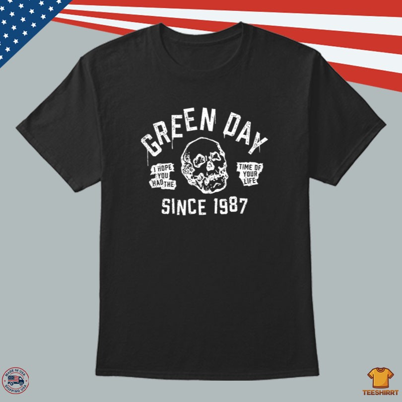 Green Day Clothing Time Of Your Life Poster