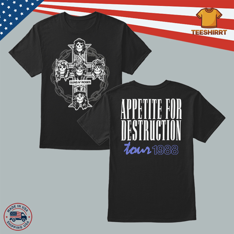 Guns N\' Roses Official Appetite For Destruction Tee