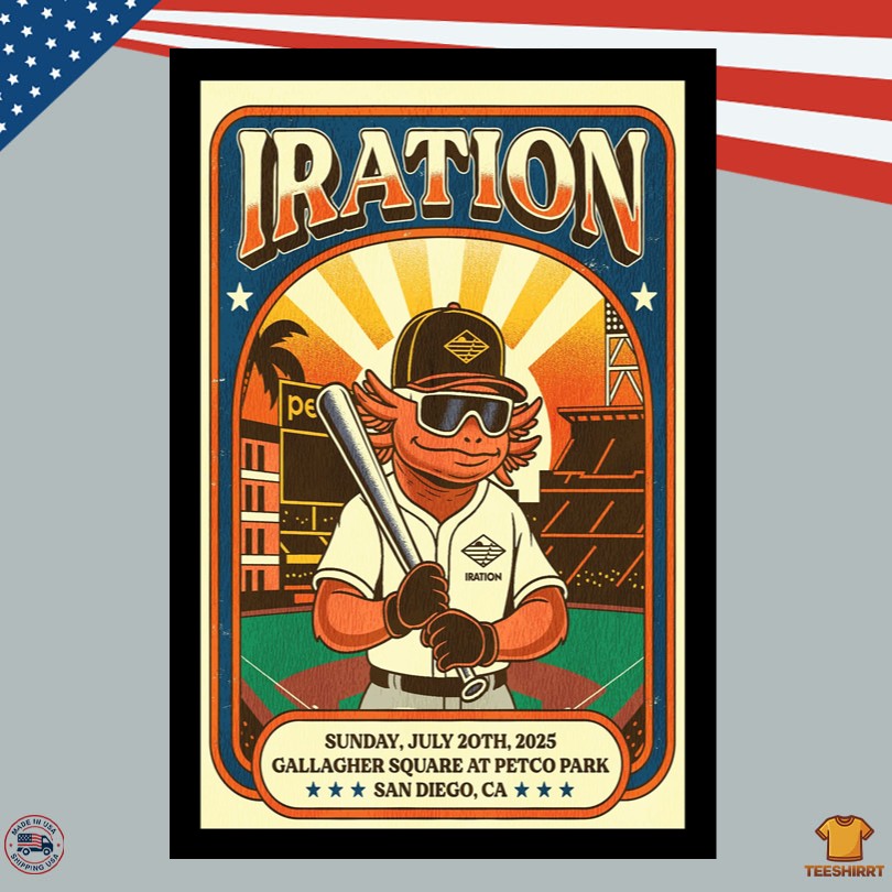 Iration At Gallagher Square In San Diego CA On Jul 20 2025 Poster