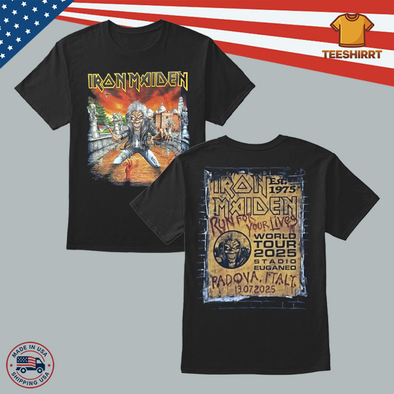 Iron Maiden 07.13.2025 Live At Stadio Euganeo Shirt