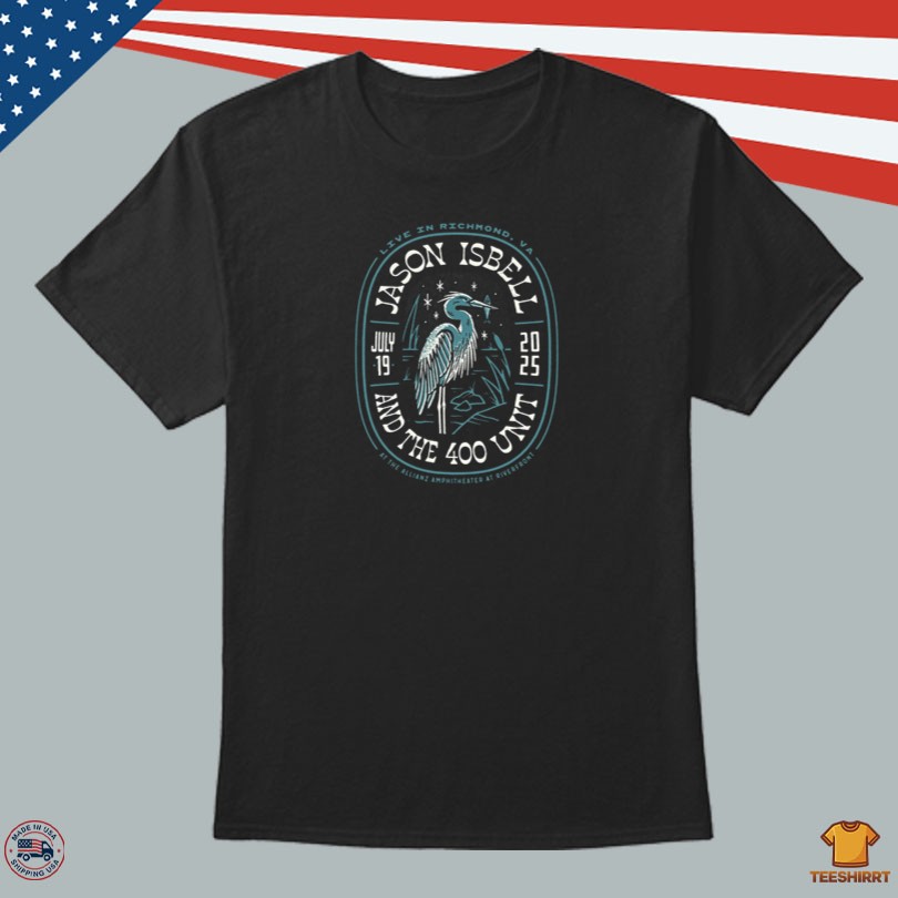 Jason Isbell Richmond VA 07.19.2025 Show Shirt