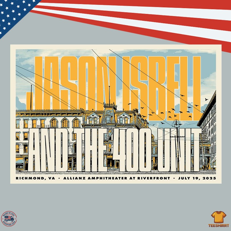 Jason Isbell & The 400 Unit 07.19.2025 Live At Allianz Amphitheater Poster