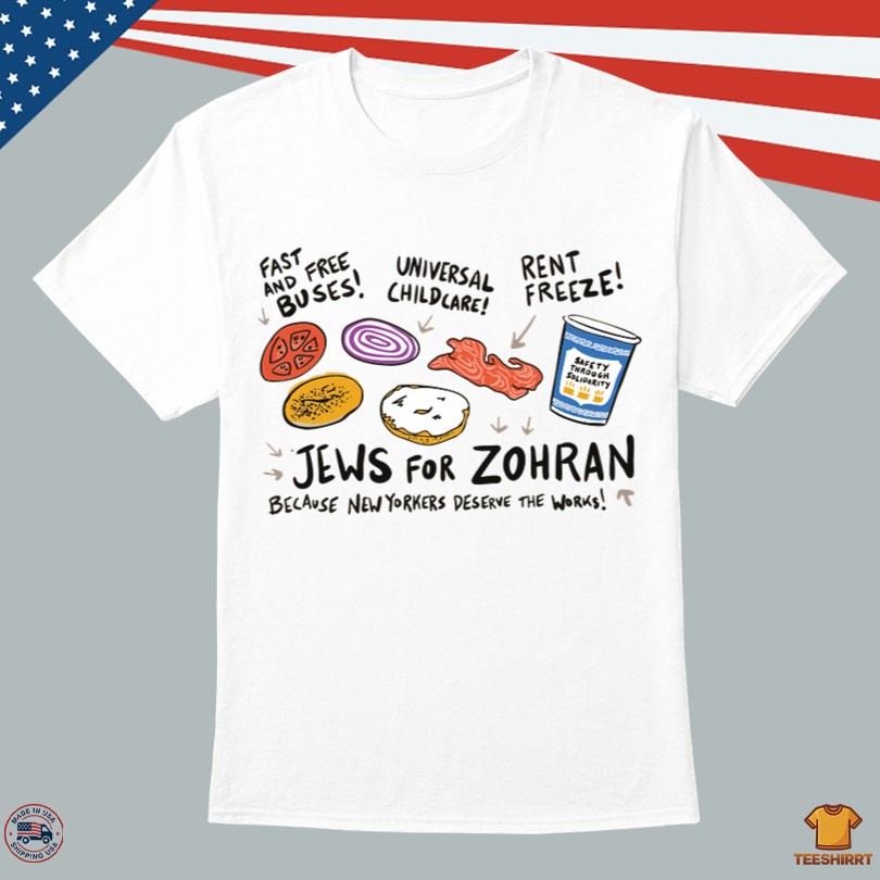 Jews For Zohran Merch Shirt