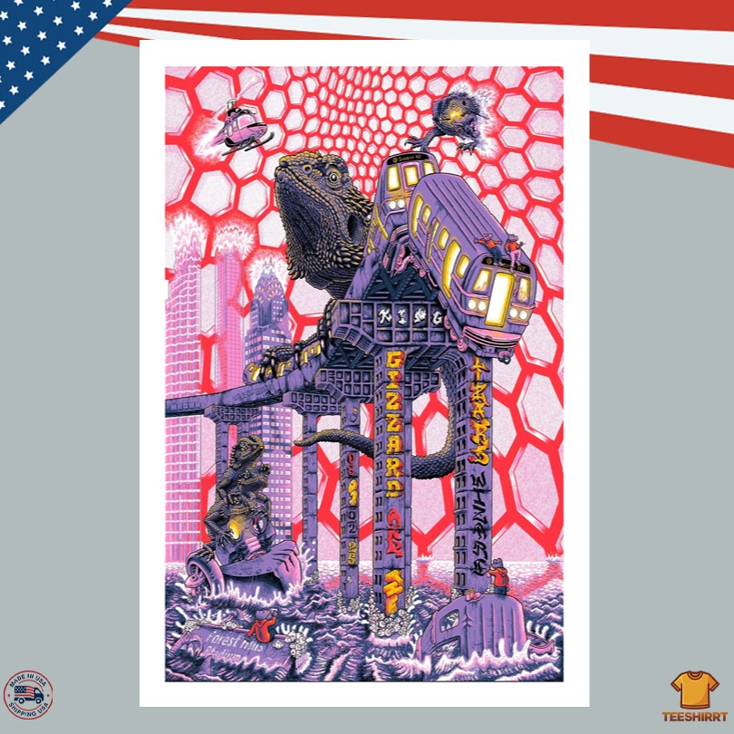 King Gizzard And The Lizard Wizard August 2 2025 Queens, NY Event Poster  