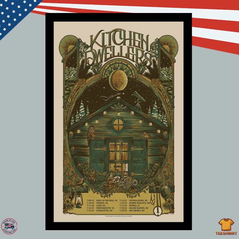Kitchen Dwellers Summer 2025 Music Poster