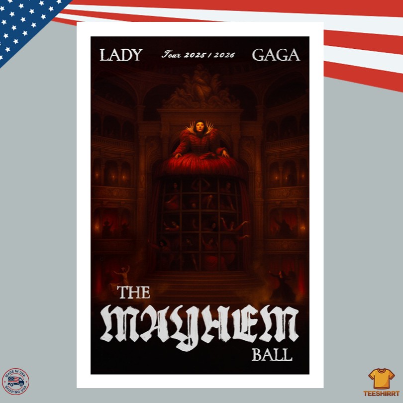 Lady Gaga Clothing Opera Haus Poster