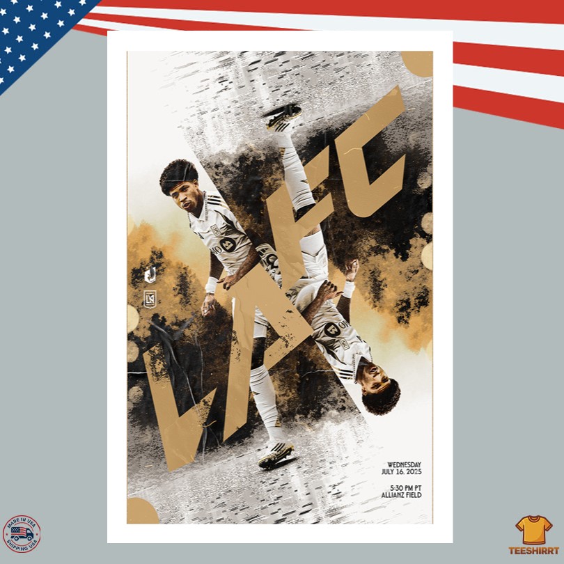 LAFC Vs Minnesota United Merch Saint Paul, MI July 16 2025 Poster