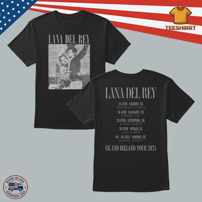 Lana Del Rey Shop Merch 2025 Album Cover Tour T-Shirt