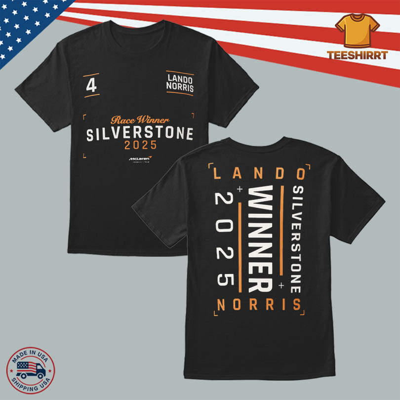 Lando Norris Silverstone Winner Shirt