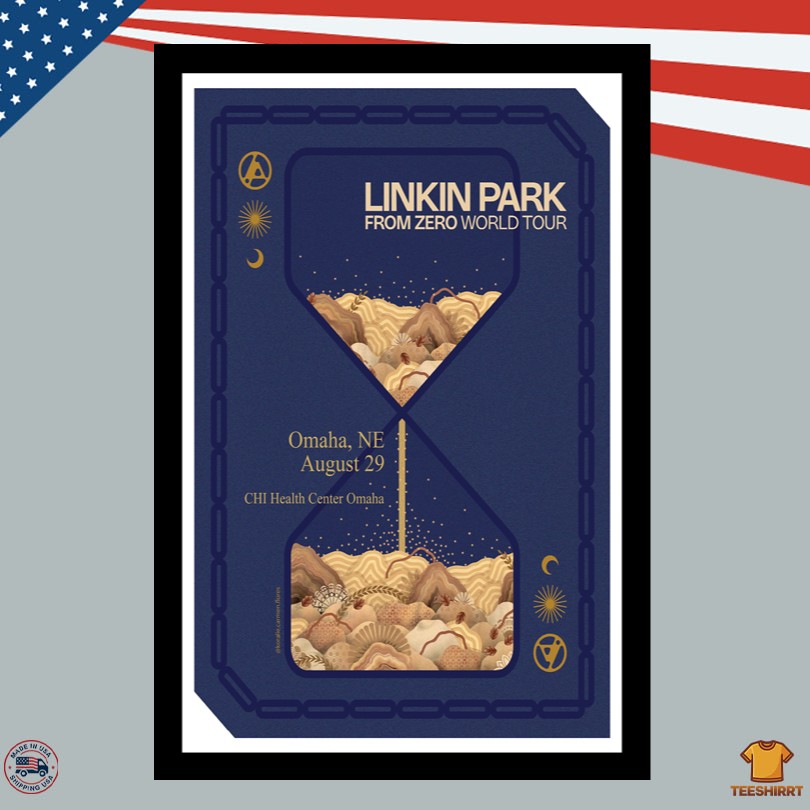 Linkin Park Merch Boston MA July 31 2025 Poster