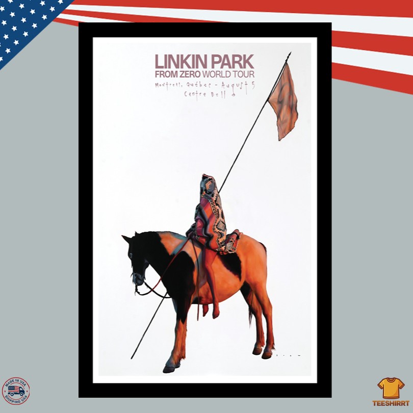 Linkin Park Merch Detroit MI August 14 2025 Poster  