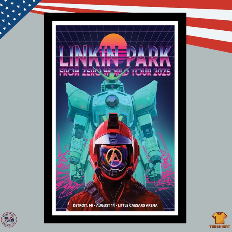 Linkin Park Merch Montreal QC August 5 2025 Poster