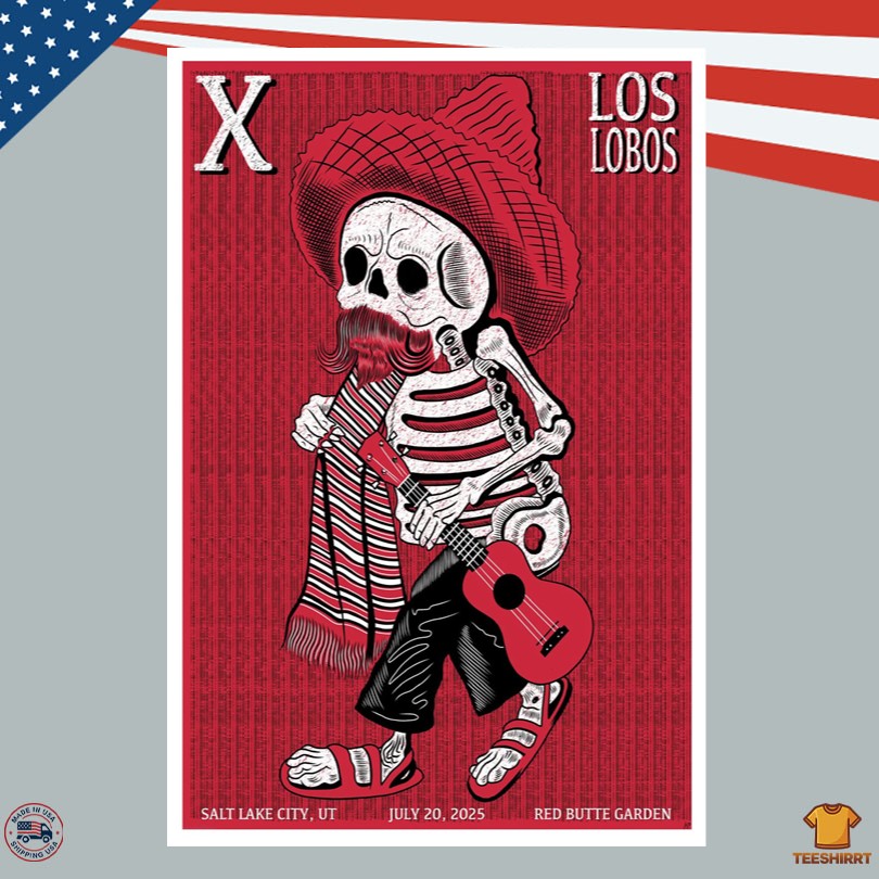 Los Lobos In Salt Lake City, UT On Jul 20, 2025 Tour Poster