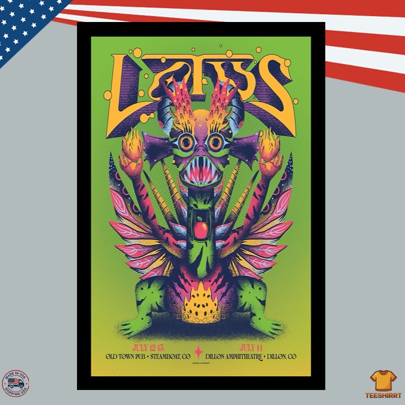 Lotus 07.12.2025 Live At Old Town Pub Poster