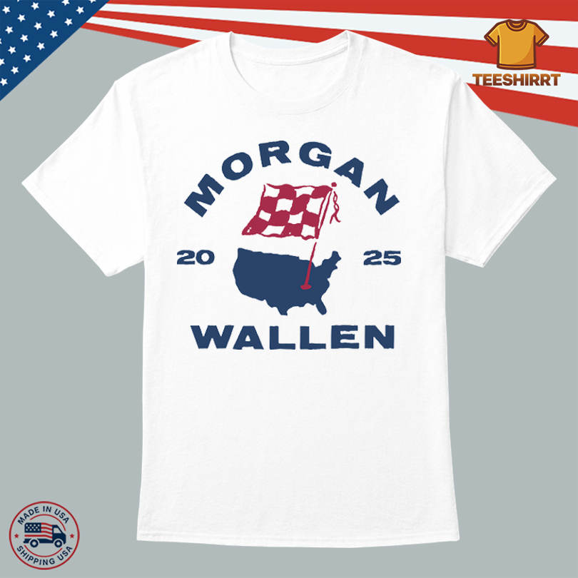 Morgan Wallen Clothing MW Map Tee