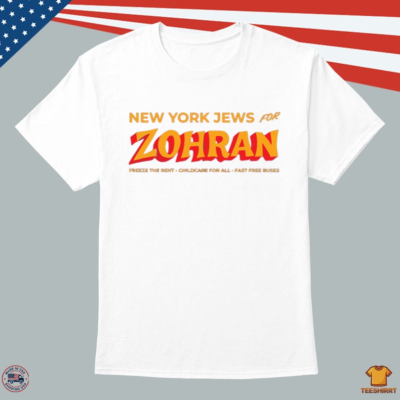 NYC Jews For Zohran Adult T-Shirt